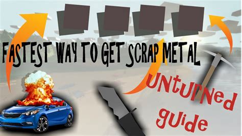 how to craft metal sheet unturned|metal barricade unturned.